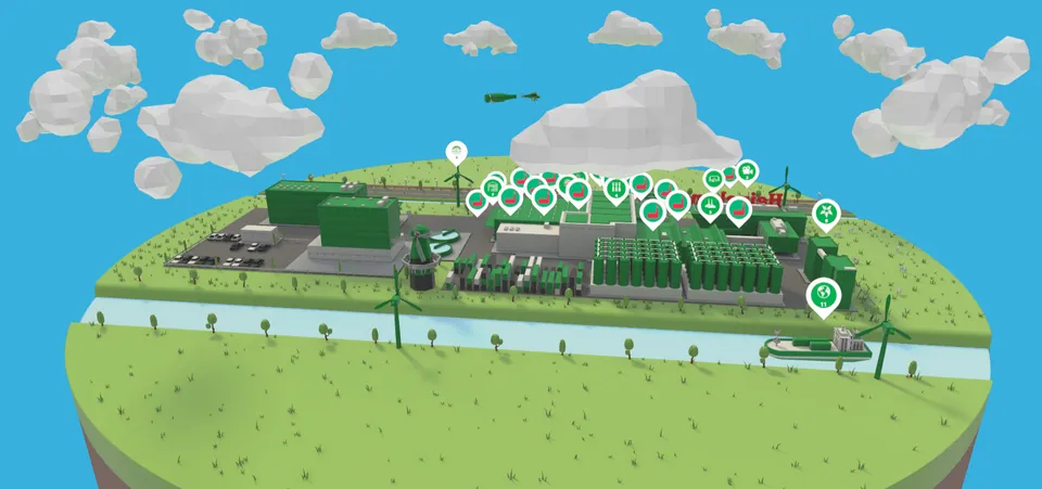 Heineken online onboarding: interactieve 3D-fabriekstour
