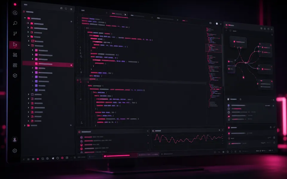 Code-editor met maatwerksoftware die aansluit op bestaande systemen